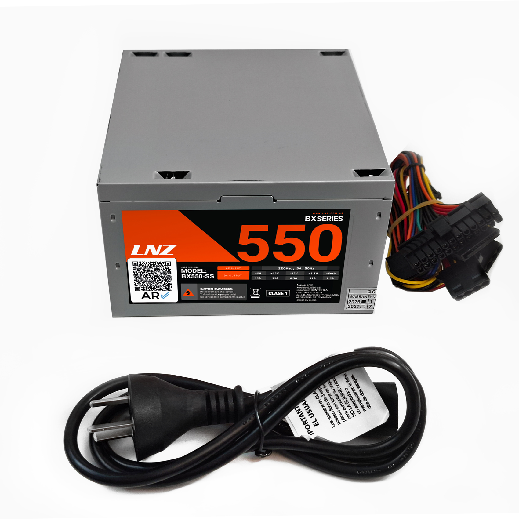 LNZ BX550-SS · Vista 9