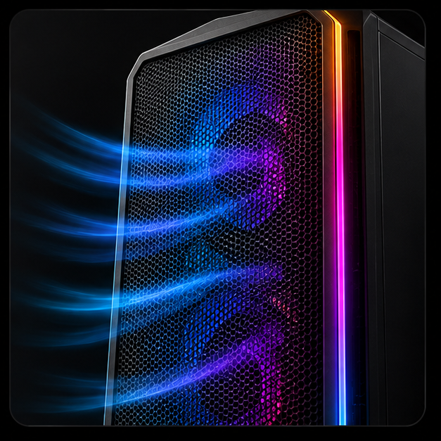 Frente Mesh Airflow
